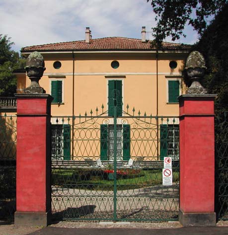 SCHEDA n. 01 BENE CULTURALE e PTCP2007 DENOMINAZIONE Villa Verdi LOCALITA S.