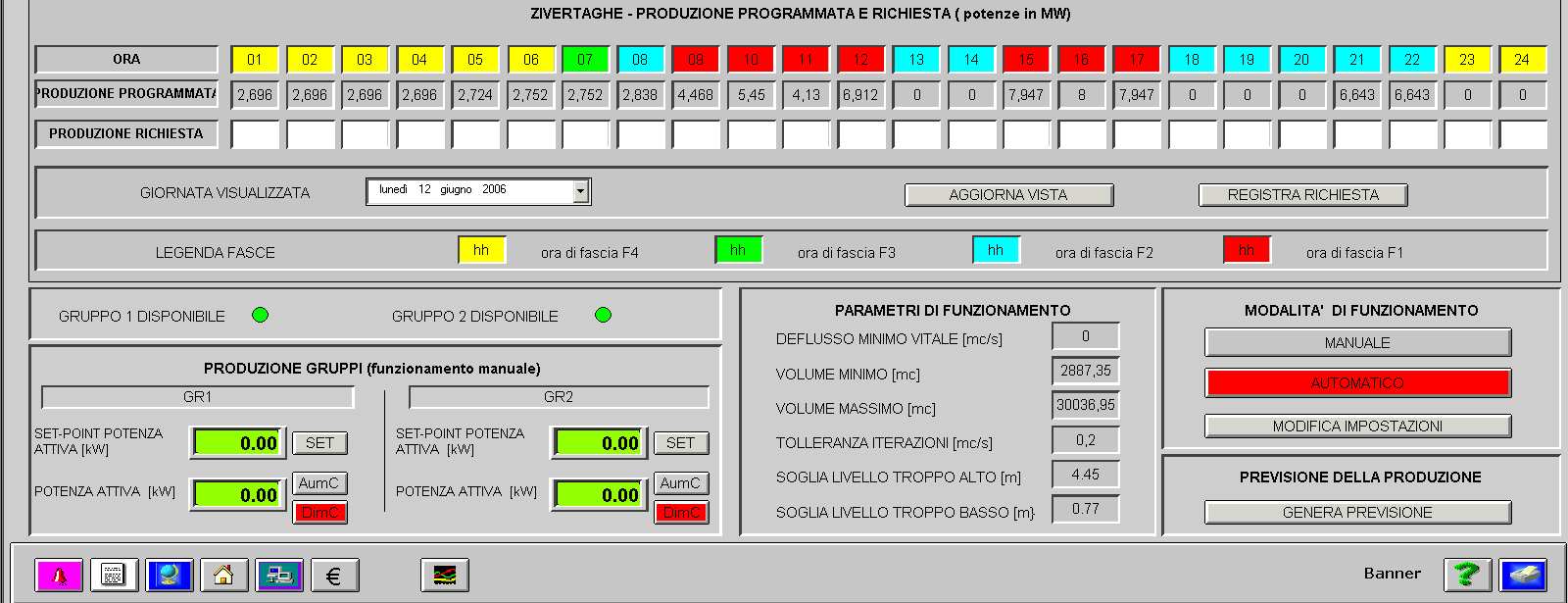 Pianificazione delle produzione