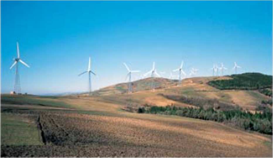 Dove installare l'eolico Per produrre energia elettrica in quantità sufficiente è necessario che il luogo dove si installa l'aereogeneratore sia molto ventoso.