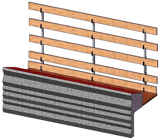 Le tavole (fig. 8) o i profili utilizzati devono essere integri sotto l aspetto della resistenza e la loro lunghezza minima deve essere superiore di almeno 400 mm a tre campate.