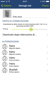 home app GET CONNECTED! Comunica con il tuo lettore d impronte digitali! Facile, sicura e confortevole.