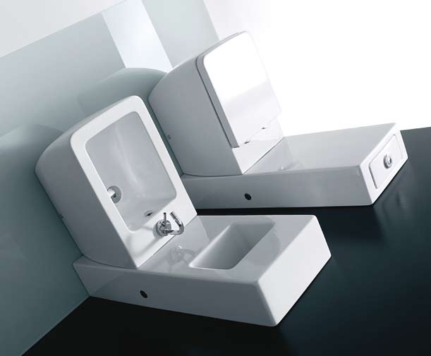 3216 2481 3220 2482 vaso unico Btw wc pan UNICA cassetta monoblocco UNICA floor cistern bidet bidet