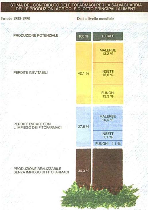 L uso di PF: vantaggi Fonte: E.C.Oerke, H.W. Debne, F.Schoenbeeck, E.A.