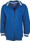 Corpo 280 Felpa donna con capuccio fullzip, 85% cotone - 15% poliestere.