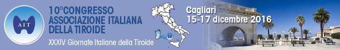 10 CONGRESSO ASSOCIAZIONE ITALIANA DELLA TIROIDE Cagliari, 15-17 dicembre 2016 T Hotel, Via dei Giudicati, 66 Comitato Organizzatore Locale Presidente Onorario: A. Balestrieri Presidente: S.