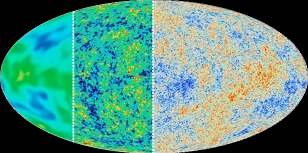 Misure del fondo cosmico a microonde (CMB) Guardando il cielo con rivelatori sensibili alle microonde si osserva una radiazione di corpo nero uniforme in tutte le direzioni con temperatura di 2.