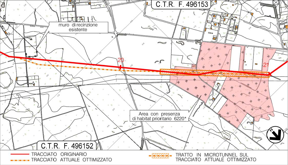 Pag. 12 di 32 RE-AU-2 Rif. TFM: 1114-1-RT-E-551 Fig. 2.3/A: Stralcio 1:1.