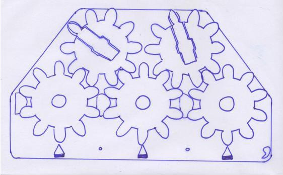 SCHEDA 4 Inserisci nel seguente disegno della macchina Zero+1 le cifre che mancano scrivendo il numero 16.