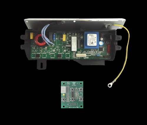 Tasto V+ REGOLATORE DI VELOCITA DIGITALE PER MOTORI MONOFASE AD INDUZIONE DA 900 W Codice FEGR005 Tasto ON/ OFF Luci Tasto V- Tasto ON Motore Tasto OFF Motore 8 velocità del motore impostabili: le