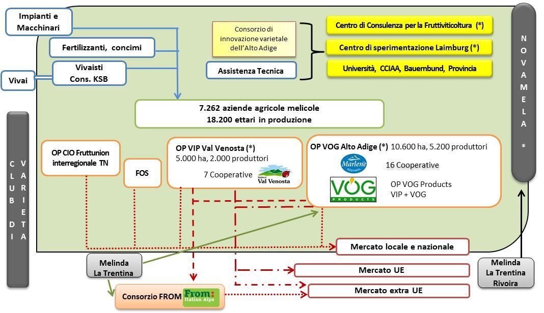 mentre la VIP e la VOG hanno una consistente presenza sui mercati esteri, oltre che nazionali.