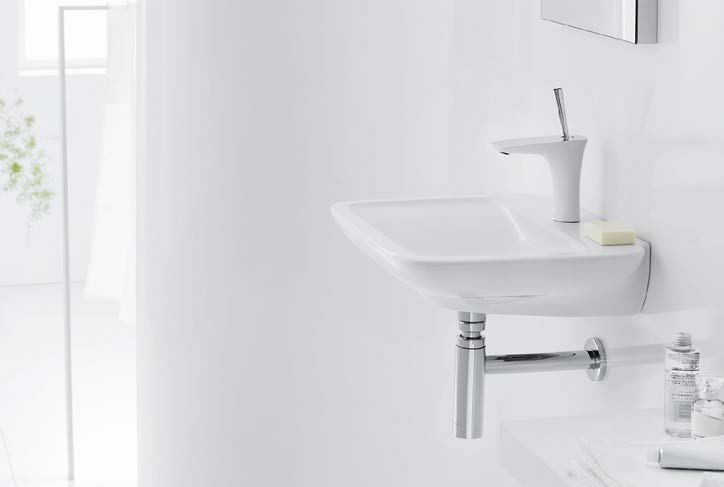 Sistemi di scarico Sistemi di scarico Hansgrohe La perfezione nella funzionalità La pulizia è un requisito essenziale per il benessere nella sala da bagno.