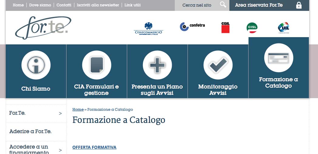 1. REGISTRAZIONE E ACCESSO Per effettuare la prima registrazione/successivi accessi alla procedura per l inserimento dell offerta formativa a catalogo, accedere al sito www.