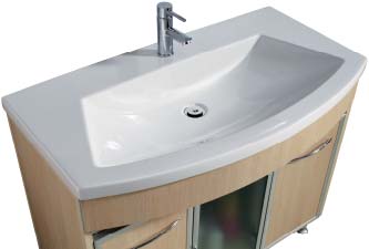 MOBILE PER BAGNO TOPMETALL con telaio Inox e faretto alogeno art. 803 L 100 x H 109 Base TopMetall art.