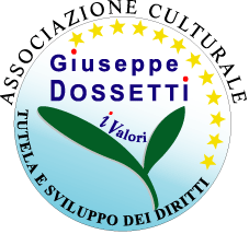 PRESIDENTE Prof.ssa PRESIDENTE VICARIO DR. Mario Occhipinti SEGRETARIO Via Giulio Salvadori, 14/16 00135 Roma Tel 06 3389120 fax 06 30603259 e-mail: segreteria@dossetti.it - http://www.dossetti.it P.