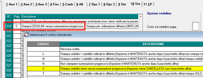 Fatta salva la verifica se effettivamente errata la storicizzazione nell archivio di destra, sarà necessario effettuare rifacimento per la corretta storicizzazione (attenzione alla presenza