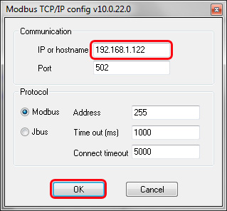 8. Si aprirà la finestra Device link manager nella quale selezioneremo il protocollo Modbus TCP cliccando sul pulsante Activate e poi Properties. 9.