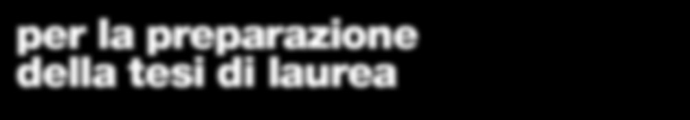 Breve guida per la preparazione della tesi di laurea