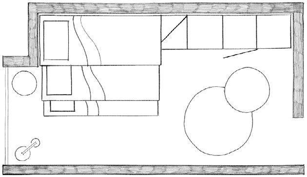 room 06 440 260 scala scale 1:50 system 18: armadio stagionale Nit con pomoli Poddy.