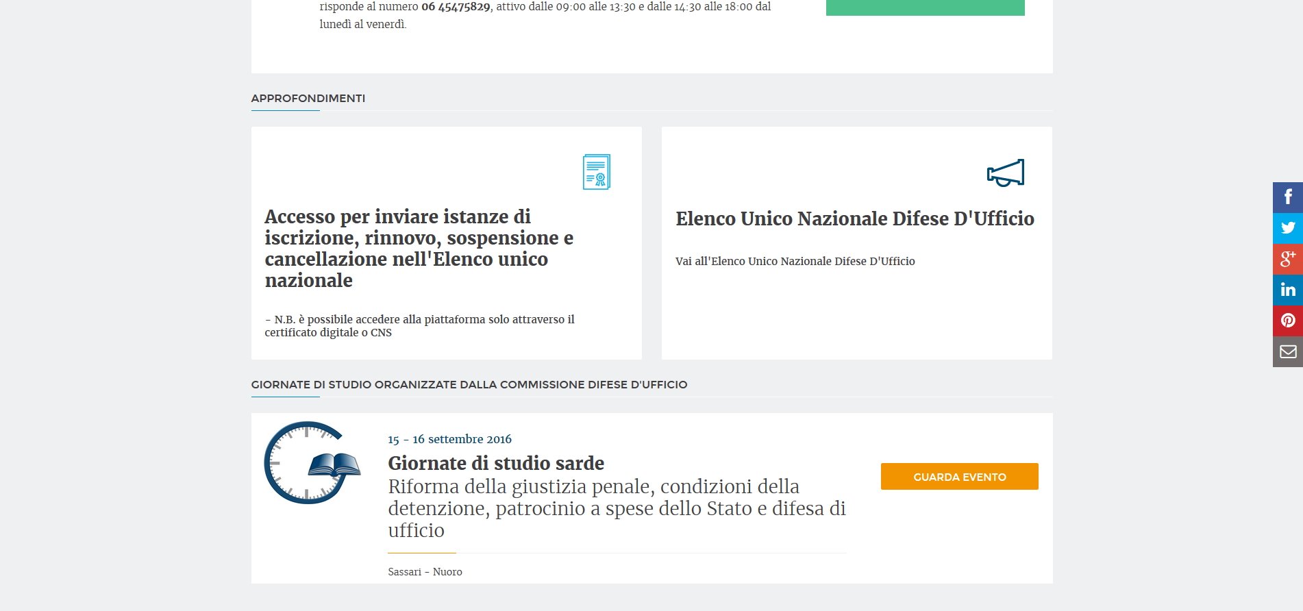 Come accedere alla piattaforma Nella pagina dedicata alle difese, in basso a sinistra