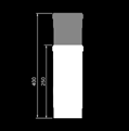 Tubo Pellet Verniciato 410AC080V 80 11,35/pz 410AC100V * 100 11,63/pz Descrizione: sono canali da fumo appositamente studiati per applicazioni nelle stufe a pellet.