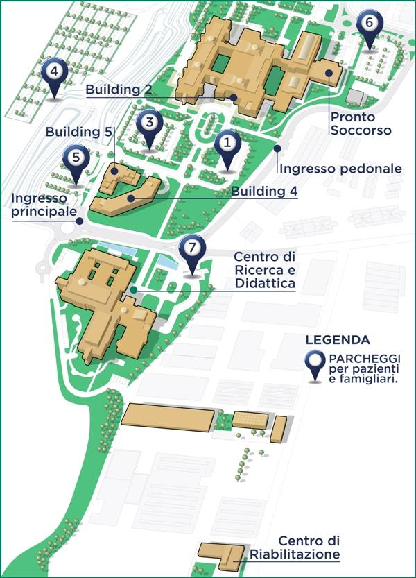 Mappa dei parcheggi Allegato B