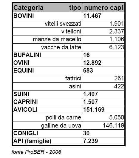 Gli allevamenti biologici in Emilia Romagna L allevamento biologico è praticato da quasi 500 aziende, e presenta una caratterizzazione di consolidamento, l incidenza del