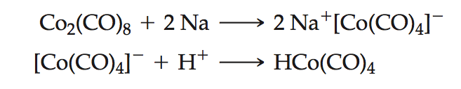 Complessi Contenenti Idrogeno esistono composti binari di cui [ReH 9 ] 2 è un esempio notevole; esistono specie che hanno maggiore o minore carattere ionico, in ogni caso, generalmente, queste specie