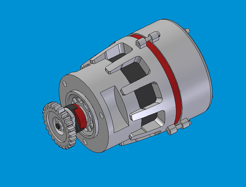 Impianto elettrico Impianto elettrico Cessna 337-A Componenti installati sulla parte posteriore del motore: - alternatore con