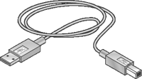 4 Collegamento alla stampante USB USB Il collegamento della stampante al computer avviene mediante un cavo USB (Universal Serial Bus).