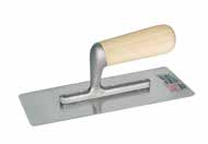 Frattone inox manico in legno. Speciale per lucidatura marmorino.