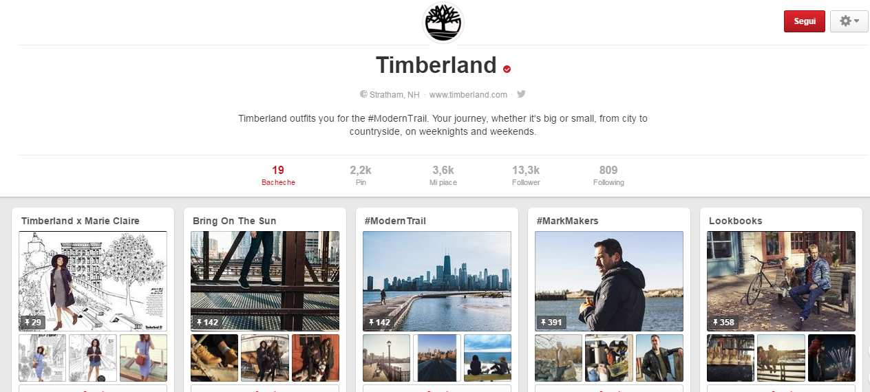 #1. CASE HISTORY D INTERESSE Timberland, leader mondiale nella progettazione e produzione di prodotti per il tempo libero