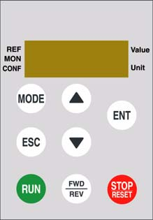 Programmazione Controllo remoto Il funzionamento e la programmazione remota tramite l'hmi sono possibili tramite il componente HMI opzionale VW3A1006. Le dimensioni sono 70 mm x 50 mm.