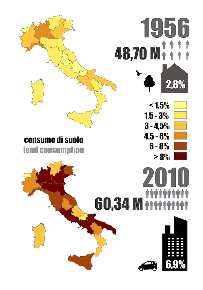 04 - Il consumo di suolo in Italia dal