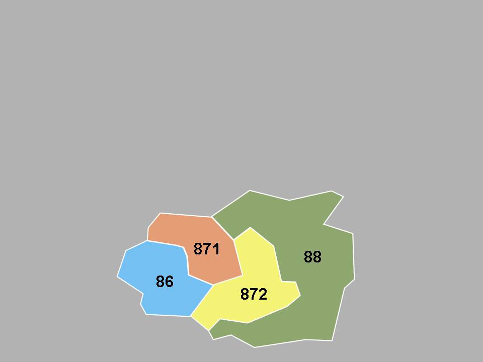 Numero area Num. Abitanti Attributi Dens. popolazione Morfologia 86......... 87 3510 78 pianeggiante 88..................... Esaminiamo adesso un caso più complesso.