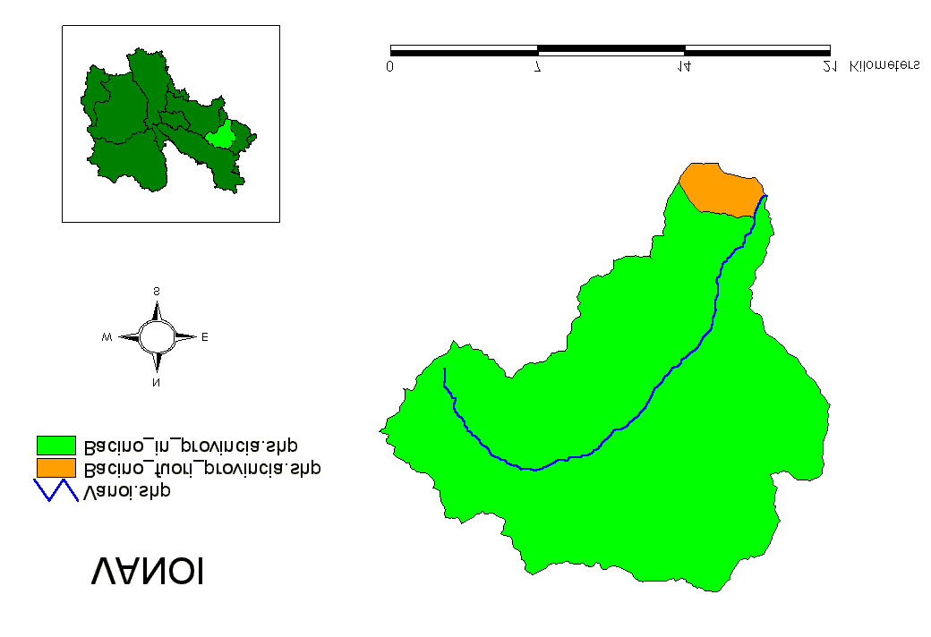 Nel bacino sono presenti molti ghiacciai che occupano una superficie pari a 40,04 km 2,