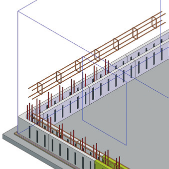 Comportamento sistema Climablock Con il sistema Climablock si realizzano strutture a pareti portanti in calcestruzzo armato.