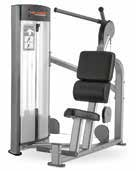 STRENGTH MACHINES ABDOMINAL MACHINE 130 82 148,5 14 pz da 5 - Addominali TRICEPS EXTENSION 108 85 146,5 18 pz da 5 - Tricipiti BICEPS CURL 104 84