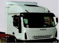 SPOILER IVECO EUROCARGO 002842 Tridimensionale fisso Eurocargo < 2003 cabina corta 002428 Eurocargo < 2003 cab. corta regolabile 002642 Kit Laterali Eurocargo < 2003 cab.