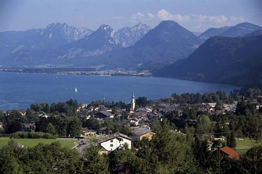 6 giorno: Bad Goisern/dintorni - Lago Wolfgangsee (ca. 35 km) Si passa per Bad Ischl per visitare il parco e la villa imperiale e la casa da tè della principessa Sissi.