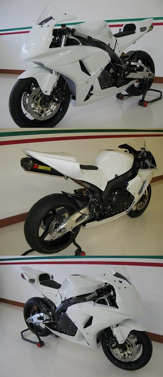 Moto CBR 1000 RR 2007 - Uso esclusivo pista NUOVA Moto costruita per uso esclusivo in pista Motore SBK nuovo 208 HP alla ruota Corpi farfallati HRC Radiatore maggiorato MB Forcella STD Nuova Cerchi e