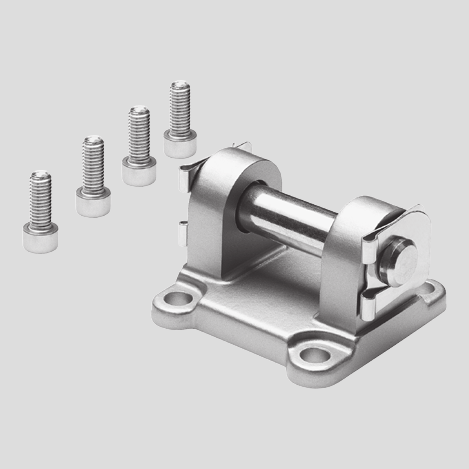 Accessori Flangia oscillante SNCB/SNCB- -R3 Materiali SNCB: alluminio pressofuso SNCB- -R3: pressofusione di alluminio con rivestimento protettivo, elevata resistenza alla corrosione Senza rame, PTFE