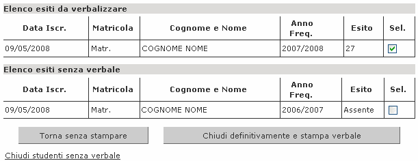 Fig. 30 Alert di mancato rispetto della propedeuticità nell inserimento esiti Fig.