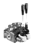 1.2 Componenti oleodinamici Hydraulic parts DISTRIBUTORI DISTRIBUTEURS SPOOL VALVES STEÜERGERÄT DISTRIBUIDORES CARATTERISTICHE: Sono distributori monoblocco in ghisa speciale concepiti in dimensioni