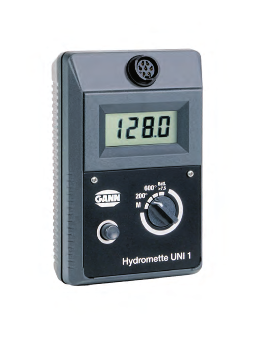 CLASSIC HYDROMETTE UNI 1 UNI 1 è un misuratore elettronico universale a tre funzioni collegabile a un ampia gamma di elettrodi attivi per la misurazione dell umidità nei materiali edile, dell umidità