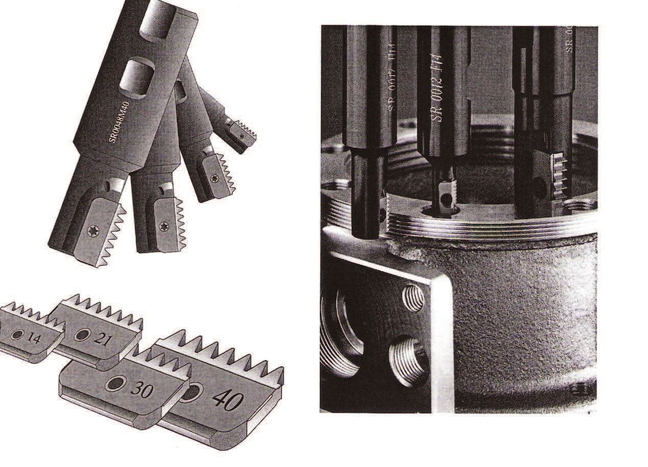 Vediamo questa interessante operazione effettuata grazie all uso di inserti intercambiabili prodotti dalla CARMEX Precision Tools Ltd.