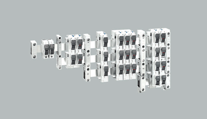 / 60Classic 630 A (800 A) / 500 A 31 963 31 955 31 958 31 960 31 570 AMBUS 60Classic Basi portafusibili Tutti gli apparecchi possono essere montati a scatto su barre piatte 1, 15, 0, 5, 30 x 5, 10 e