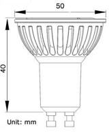 29/10/2013 Pagina 7. 8 SPOTLIGHT DIAMETRO 50 mm Fig.1 Fig..2 SPTLxxW SPOMR16 / GU10 Codice Attacco Tonalità V N.led Lumen Angolo Fig.