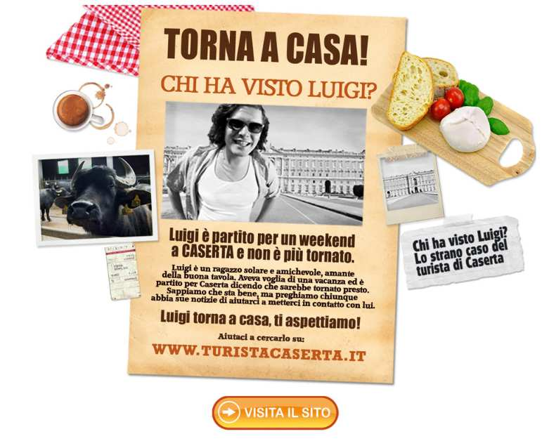 Guerrilla Marketing La Newsletter www.turistacaserta.it I risultati del sito dal 17 al 20 novembre 2011: -4.