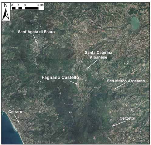 Utilizzo Dati PS nel Tempo Reale Capitolo 6 instabili, anche al di là delle zone in cui è avvenuto il dissesto o in cui si riconoscono rotture o spostamenti riconoscibili ad occhio nudo, ma dove