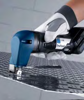 TRUMPF utensili a batteria: Power-Head- Technology. Ulitima tecnoligia agli ioni di litio.